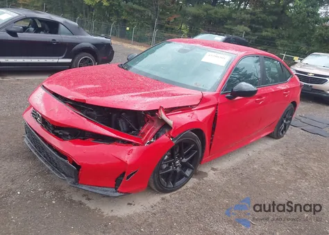 2025 Honda Civic Sport из США, поврежденный, VIN 2HGFE2F5XSH546279